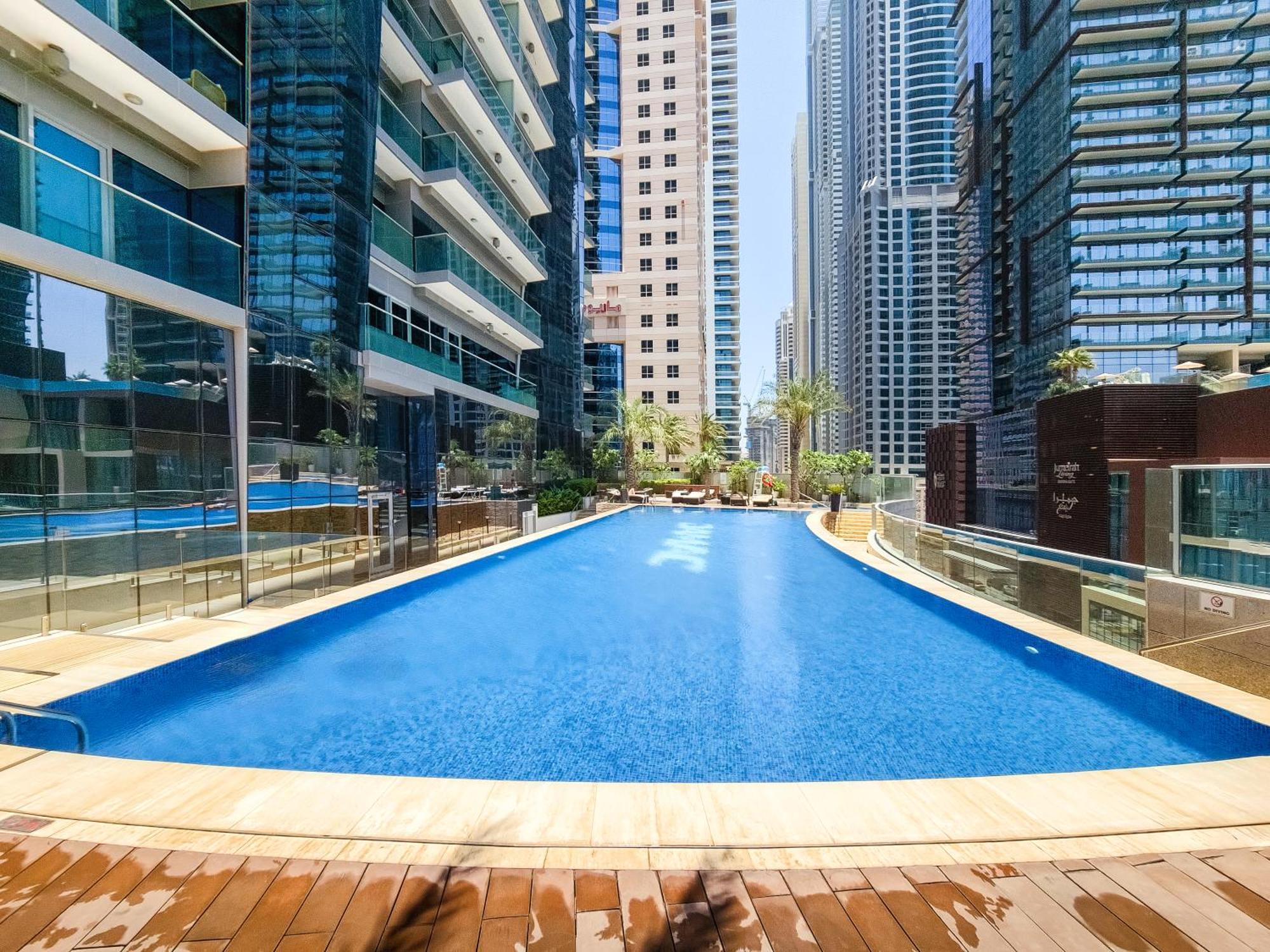Ultra Modern 1Bd In Damac Heights Marina Apartment Dubai Exterior photo