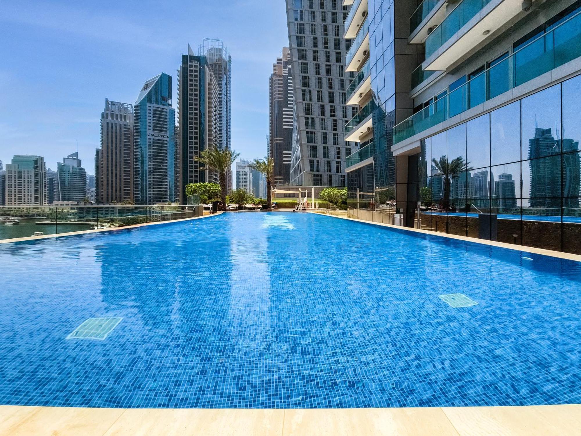 Ultra Modern 1Bd In Damac Heights Marina Apartment Dubai Exterior photo